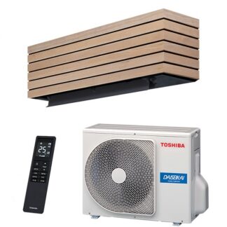 Toshiba Arctic Wood 25 sisä- ja ulkoyksikkö