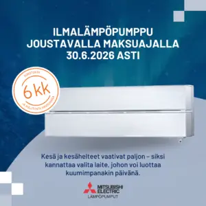 Mitsubishi ilmalämpöpumput